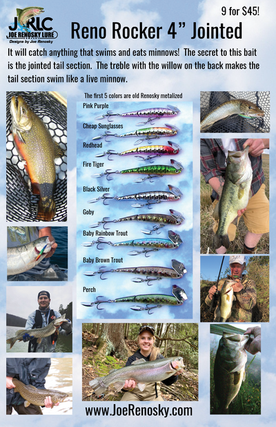 Reno Rocker 4" Jointed 9 Pack