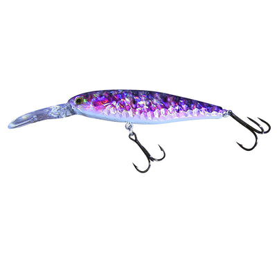 Baby Brown Trout Pink Purple Deep Diver Live Bait Series