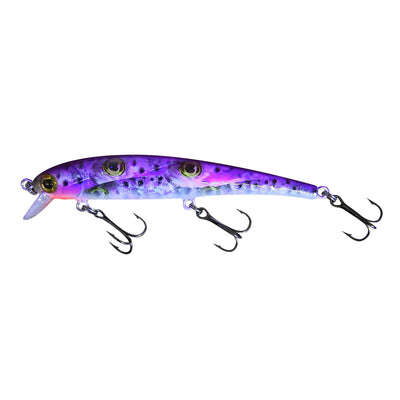 Purple White Belly Baby Brown Trout 5" HD Schooling Eyes Diver