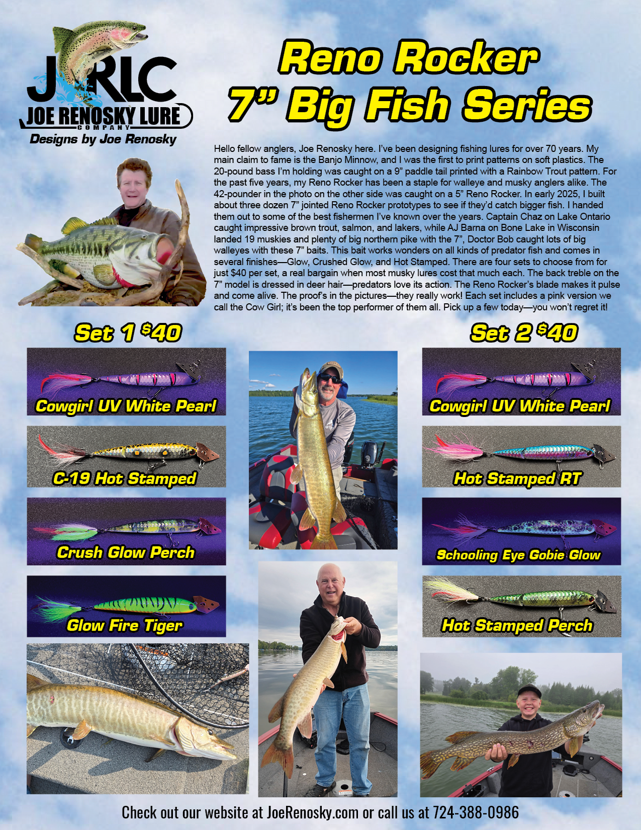 Reno Rocker 7" Big Fish Series