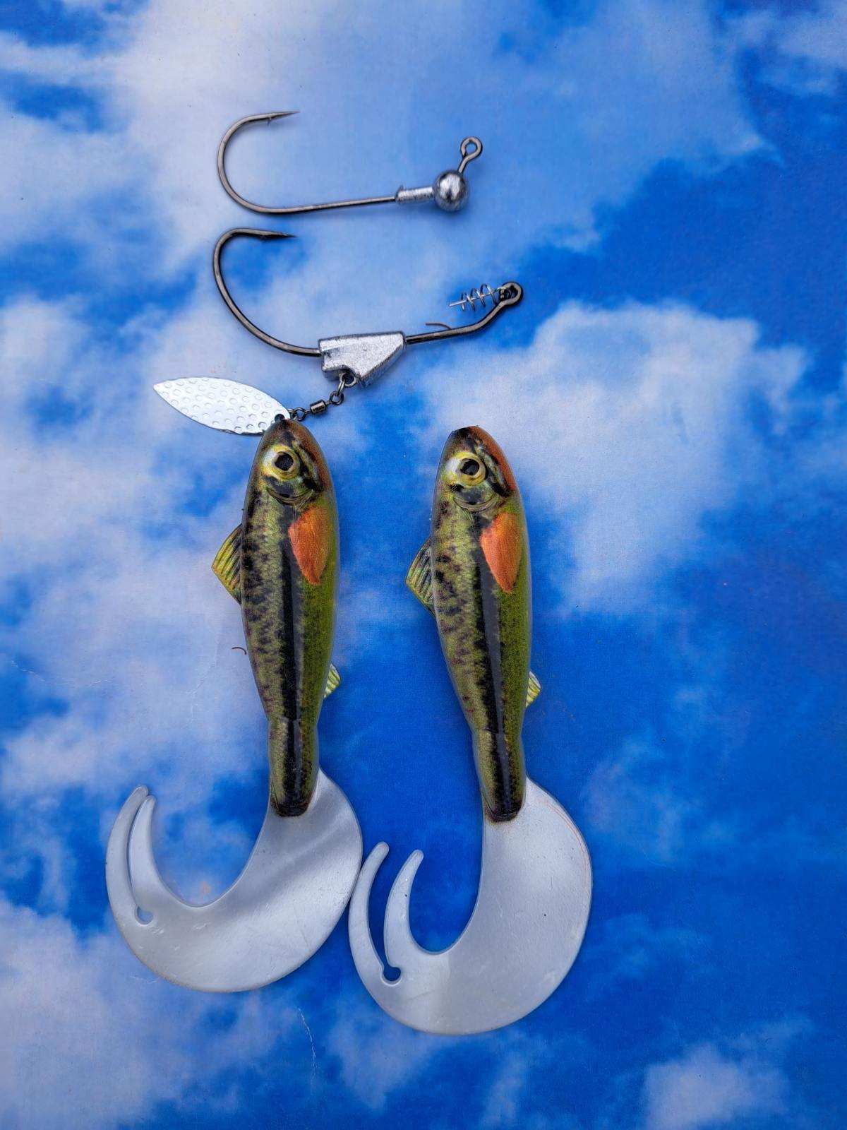 callon tails fishing lures JR's Super Curly Tail 125