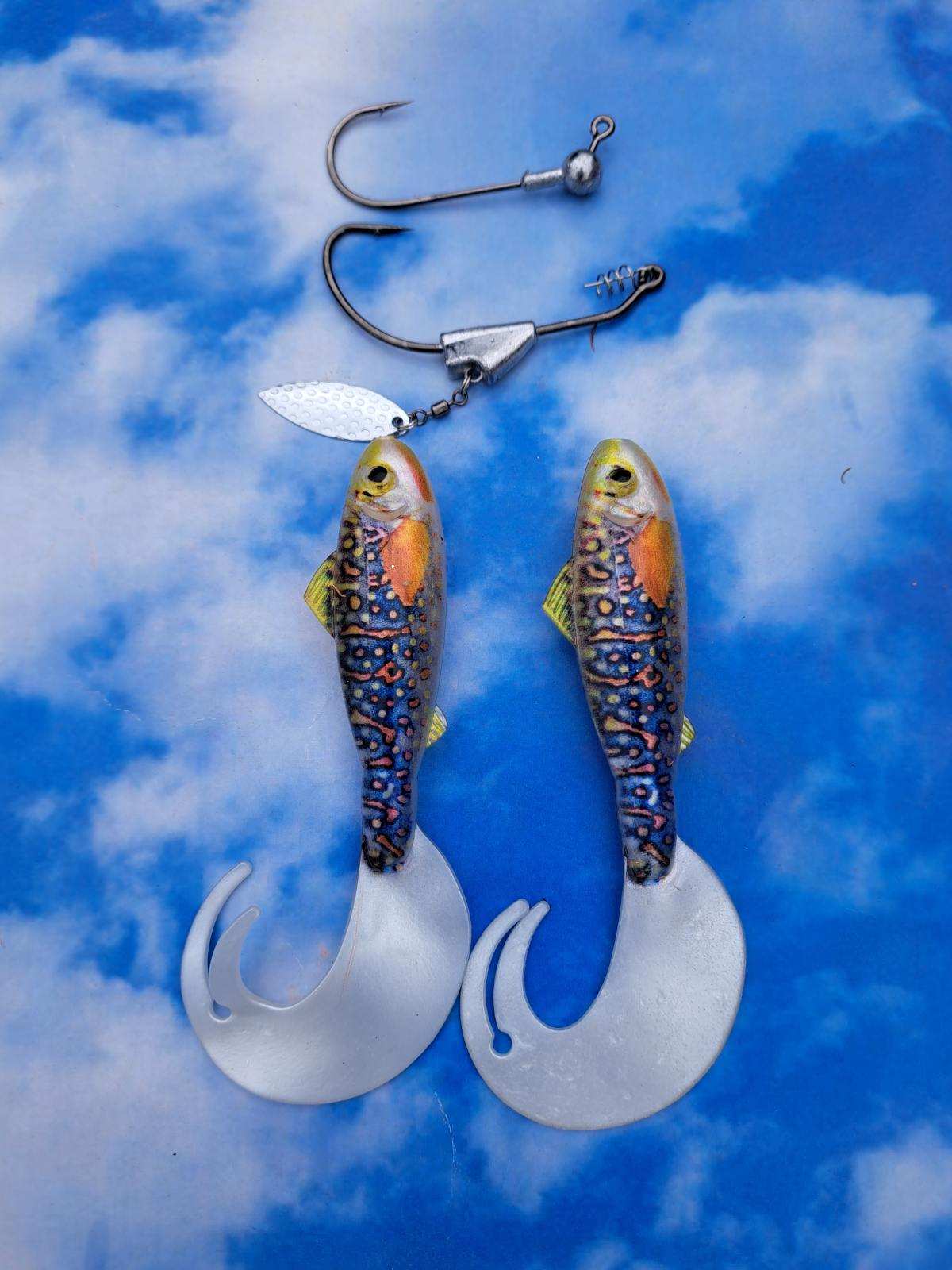 curly tail fishing lures JR's Super Curly Tail 125