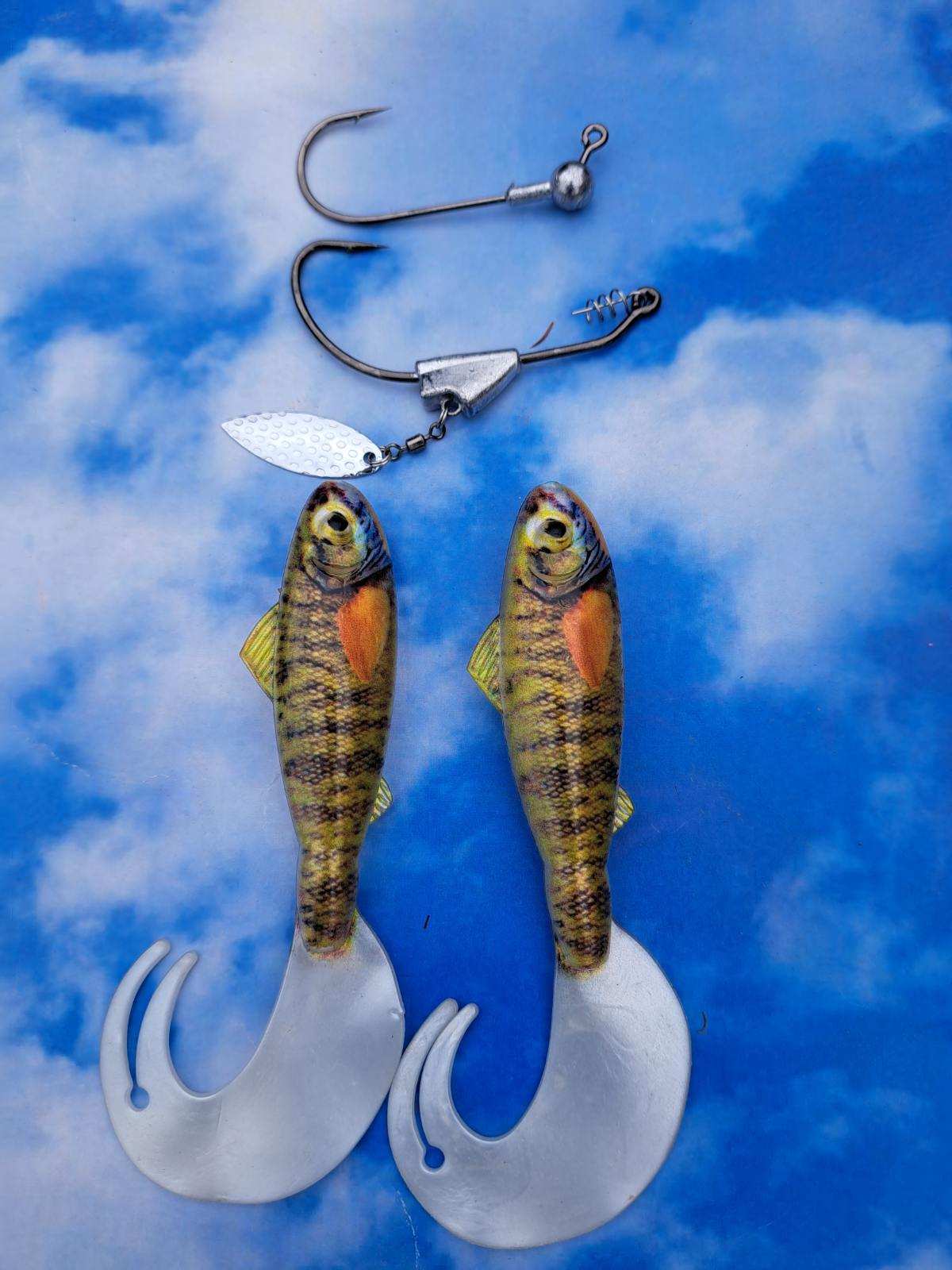 curly fishing hook JR's Super Curly Tail 125