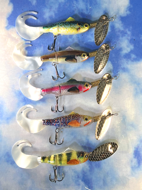 curly tails fishing lures Super Curly Tails 2" and 3"