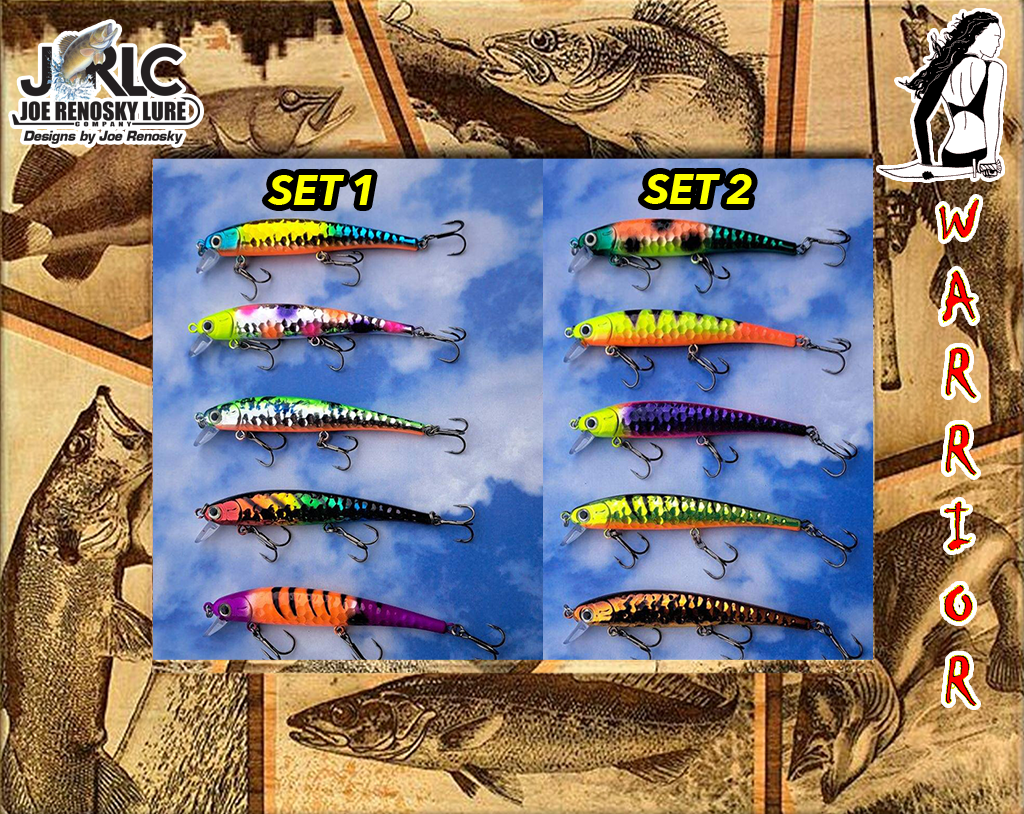 Warrior Custom Painted 5 Shallow - Reno Bait Company