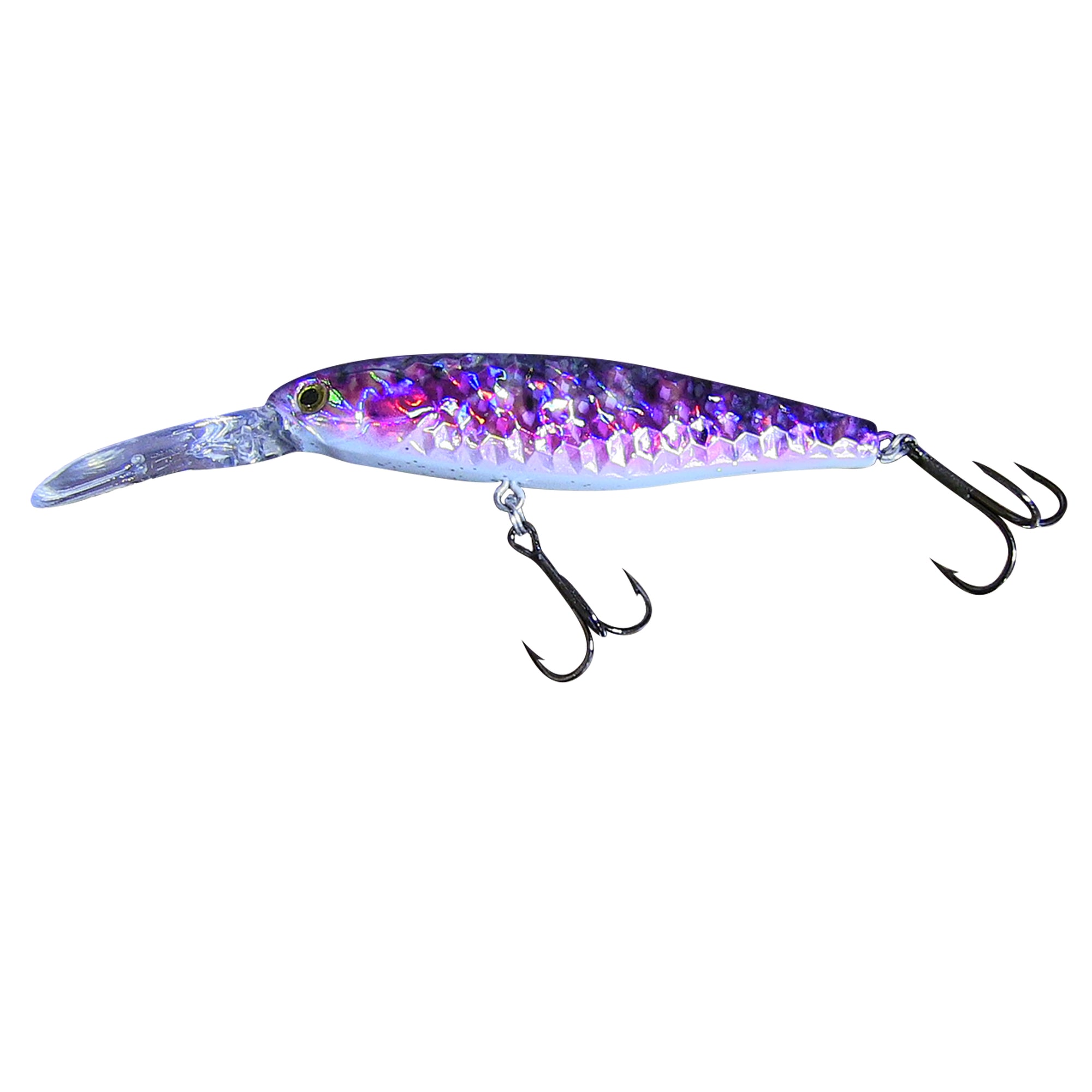 Baby Brown Trout Pink Purple Deep Diver Live Bait Series