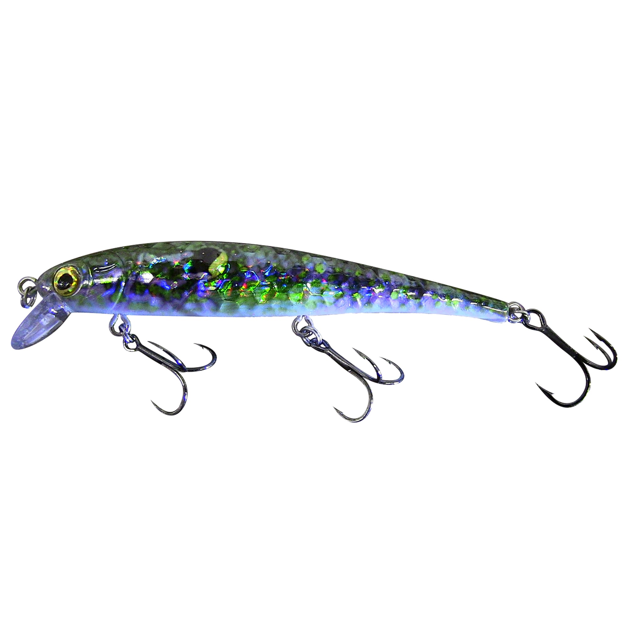 electric blue fishing lure Electric Blue Sunfish Shallow Diver Live Bait Series